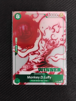 Monkey.D.Luffy (ST 11: Uta Deck Battle) [Winner] P-061 One Piece Promo Card NM - Image 1