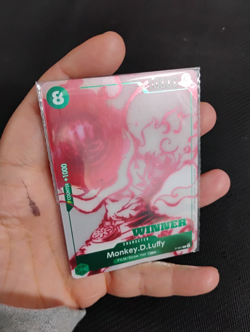 Monkey.D.Luffy (ST 11: Uta Deck Battle) [Winner] P-061 One Piece Promo Card NM - Image 2