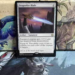 Dragonfire Blade #0240 Tarkir: Dragonstorm Regular LP - Image 1