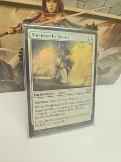 Sheltered by Ghosts Duskmourn: House of Horror Foil MTG Magic The Gathering LP - Image 1