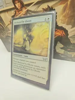 Sheltered by Ghosts Duskmourn: House of Horror Foil MTG Magic The Gathering LP - Image 2