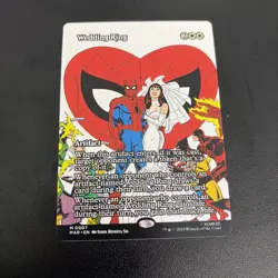Wedding Ring (Borderless) M0007 Marvel Universe Eternal Spider-Man MTG NM - Image 1