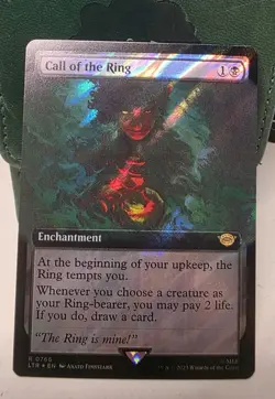 MTG Call of the Ring 766 Rare Surge Foil Extended Art The Lord of the Rings - Image 1