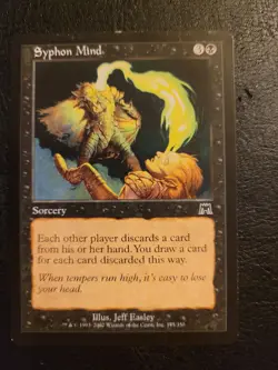 Syphon Mind Onslaught Black Sorcery Common English MTG Magic 175 LP - Image 1