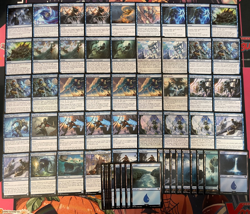 MTG - MERFOLK PARTY DECK - NIMBLE TRAPFINDER, WINDROBBER, BARRIN TOLARIAN ~ - Image 1