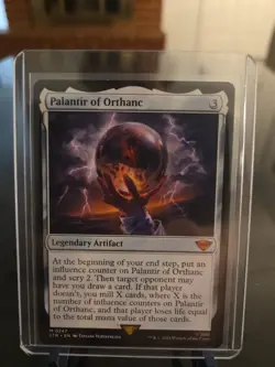 MTG Palantir of Orthanc LTR NM M 247 Legendary Artifact LOTR Magic - Image 1