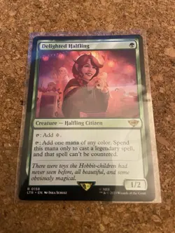 Delighted Halfling MTG 0158 LTR - Image 1