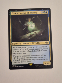 Elrond, Master of Healing 200 Rare LTR The Lord of the Rings MTG Magic - Image 2