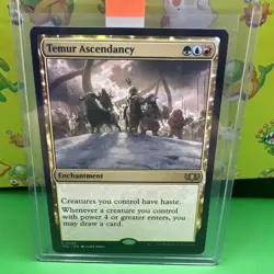 [1x] Temur Ascendancy Near Mint, English Tarkir: Dragonstorm Commander MTG Magic - Image 1