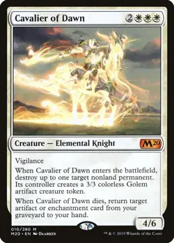 Cavalier of Dawn - Core Set 2020 (Regular) - Image 1