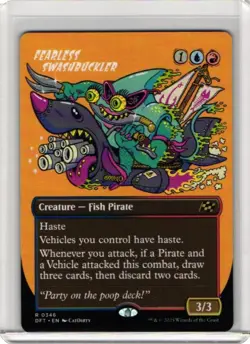 Fearless Swashbuckler (Borderless) Aetherdrift Regular 346 - Image 1