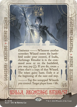Inalla, Archmage Ritualist (Rainbow Foil) [Secret Lair Drop Series] Foil Near M - Image 1