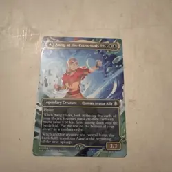 Aang, at the Crossroads (Borderless) Avatar: The Last Airbender Regular - Image 1