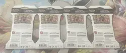 Pokemon Sword & Shield Rebel Clash Sleeved Booster Pack Art Set (4 Packs) - Image 2