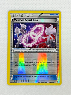 Mewtwo Spirit Link Reverse Foil Pokemon XY BREAKthrough #144 - Image 1