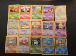 Huge Pokemon Base Set 2 Lot Over 20 Cards! - Image 1