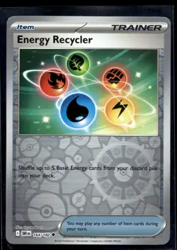 Energy Recycler 164/182 Pokemon Sv10: Destined Rivals Reverse Holo - Image 1