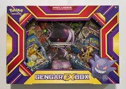 (402872) Pokemon 2016 Gengar EX Box - Factory Sealed Collection Box - Image 1