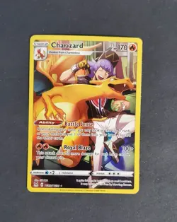 Pokemon TCG Charizard TG03/TG30 Lost Origin NM & Charizard Holo SM226 LP - Image 1