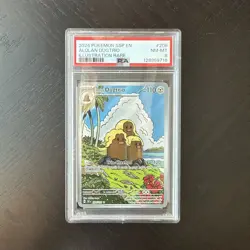ALOLAN DUGTRIO #208 2024 POKEMON SSP EN PSA 8 SURGING SPARKS - Image 1