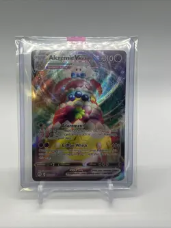 Pokemon TCG Alcremie VMAX 023/073 Champions Path Ultra Rare Full Art Holo - Image 5