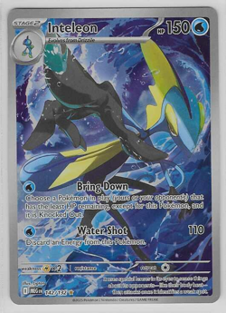 Pokemon - Inteleon 142/132 Me01: Mega Evolution Holo 142/132 NM - Image 1