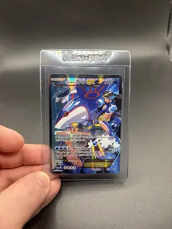 Pokemon TCG Team Aqua's Kyogre EX Double Crisis 6/34 LP Condition - Image 3