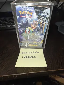 POKEMON SUN & MOON UNBROKEN BONDS BOOSTER BOX W/ ACRYCLIC CASE - Image 4