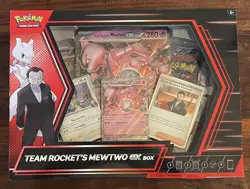 Pokemon TCG Team Rocket's Mewtwo EX Box NEW, FACTORY SEALED - Image 1