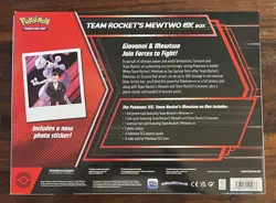 Pokemon TCG Team Rocket's Mewtwo EX Box NEW, FACTORY SEALED - Image 2