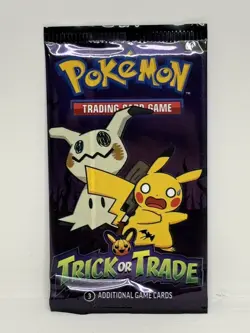 Pokemon TCG Trick or Trade Halloween BOOster Pack Sealed (2023) - Image 1