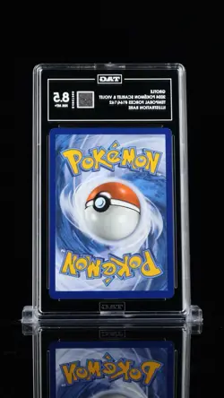 TAG 8.5 Grotle 164/162 Temporal Forces Illustration Rare POKEMON 2024 - Image 2