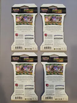 Pokemon Evolving Skies Sleeved Booster Packs X4 - Image 2