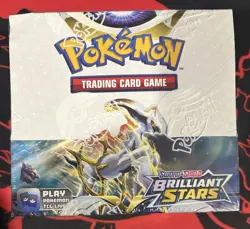 Pokemon Sword & Shield BRILLIANT STARS Booster Box NEW Factory Sealed 36 Packs - Image 2