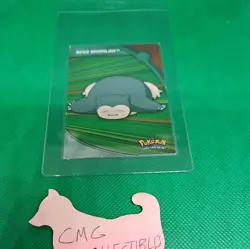 2000 Topps Pokemon TV #HV14 Snorlax #143 Silver Foil Animation - Image 1