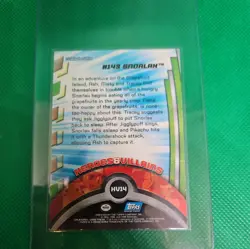 2000 Topps Pokemon TV #HV14 Snorlax #143 Silver Foil Animation - Image 3