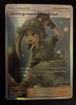 New Cert SUN & MOON CELESTIAL STORM 168 FULL ART/UNDERGROUND EXPEDITION Pokemon - Image 1