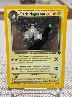 2000 Pokemon #11/82 Dark Magneton (Team Rocket) Holo - NM - Image 1