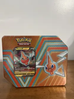 Pokemon TCG Rotom V Hidden Potential Tin 5 Booster Packs Pokemon New Sealed - Image 1