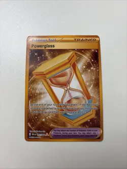 Powerglass 097/064 Shrouded Fable Holo Hyper Rare NM Pack Fresh Pokemon TCG - Image 1