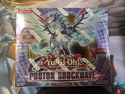 Yugioh "Photon Shockwave" First Edition Sealed Booster Pack Box X1 - Image 1
