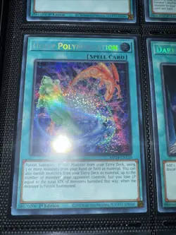 Yugioh TCG Heavy Polymerization MP24-EN150 25th Anniversary Tin Secret Rare - Image 2