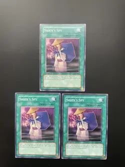 Yugioh Shien's Spy CRV-EN044 1st Edition Common LP/MP X3 - Image 1