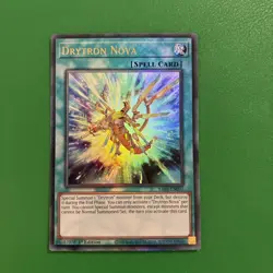 Yugioh Drytron Nova RA04-EN097 PUR 1st Ed Near Mint - Image 1