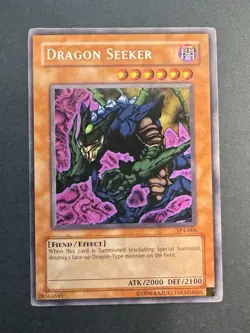 Yugioh! Dragon Seeker - TP4-006 - Rare - Unlimited Edition MP Condition - Image 1