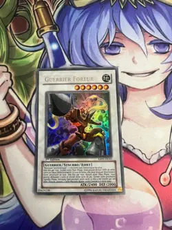 DRILL WARRIOR FRENCH ULTRA RARE ABPF-EN041 FR041 LIGHT PLAY YUGIOH - Image 1