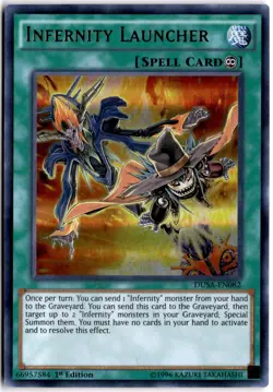 Infernity Launcher 1st Edition Ultra Rare DUSA DUSA-EN082 LP - Image 1