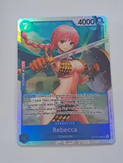 One Piece Rebecca (OP10-058/152) OP10 Royal Blood NM FOIL - Image 1