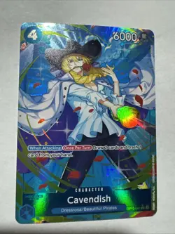 Cavendish (Parallel) Alt Art Blue OP10-045 One Piece TCG Royal 🩸 - Image 1