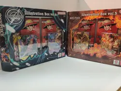One Piece TCG Illustration Box Vol 5 and Vol 6 Lot - In Hand - Sealed Fast Ship - Image 3